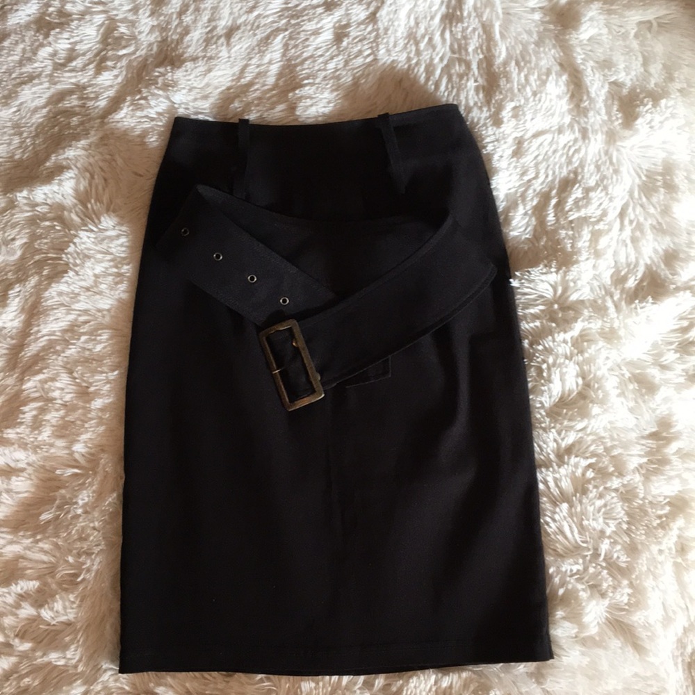 Black skirt